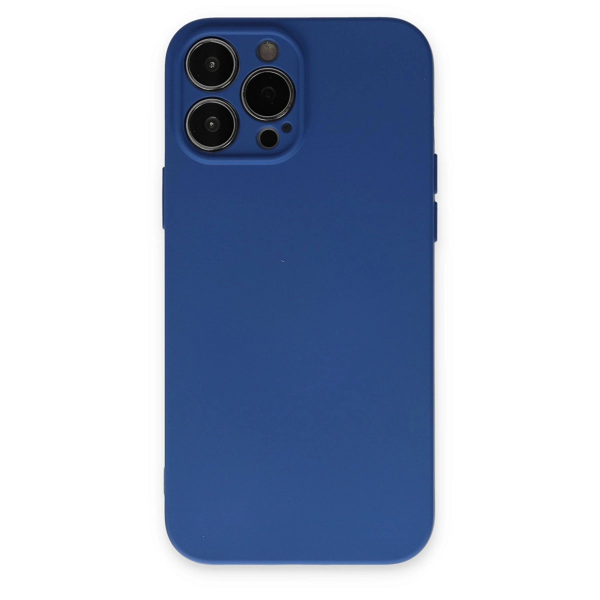 İphone 13 Pro Kılıf Nano İçi Kadife Silikon - Lacivert İphone 13 Pro Kılıf Nano İçi Kadife Silikon - Lacivert