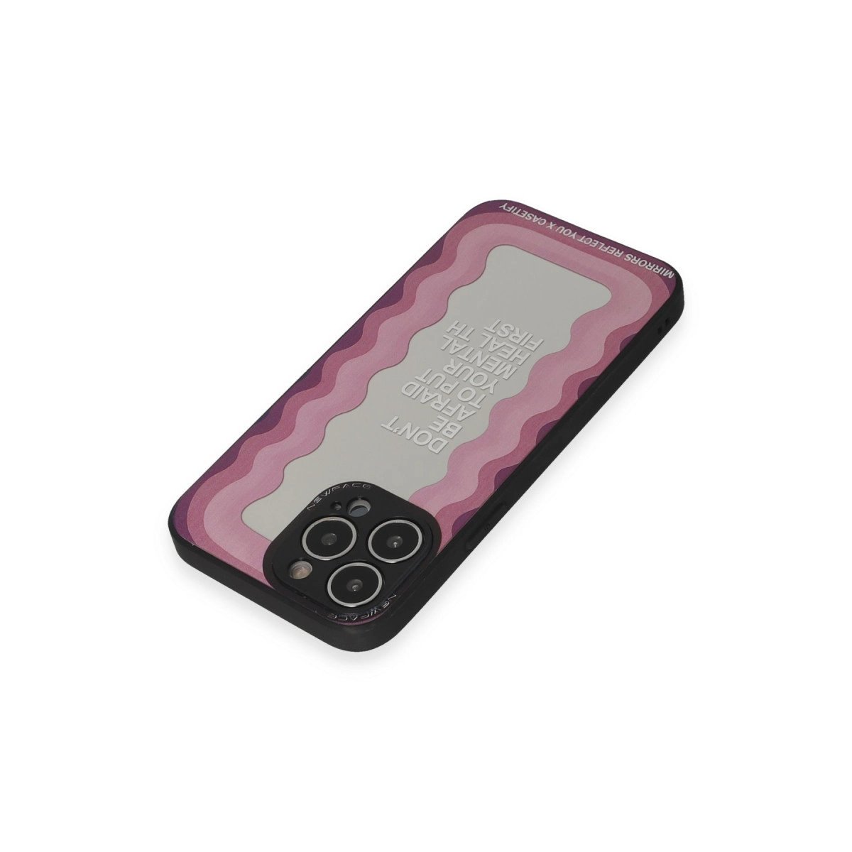 İphone 13 Pro Max Kılıf Mirror Desenli Kapak - Mirror - 11 İphone 13 Pro Max Kılıf Mirror Desenli Kapak - Mirror - 11