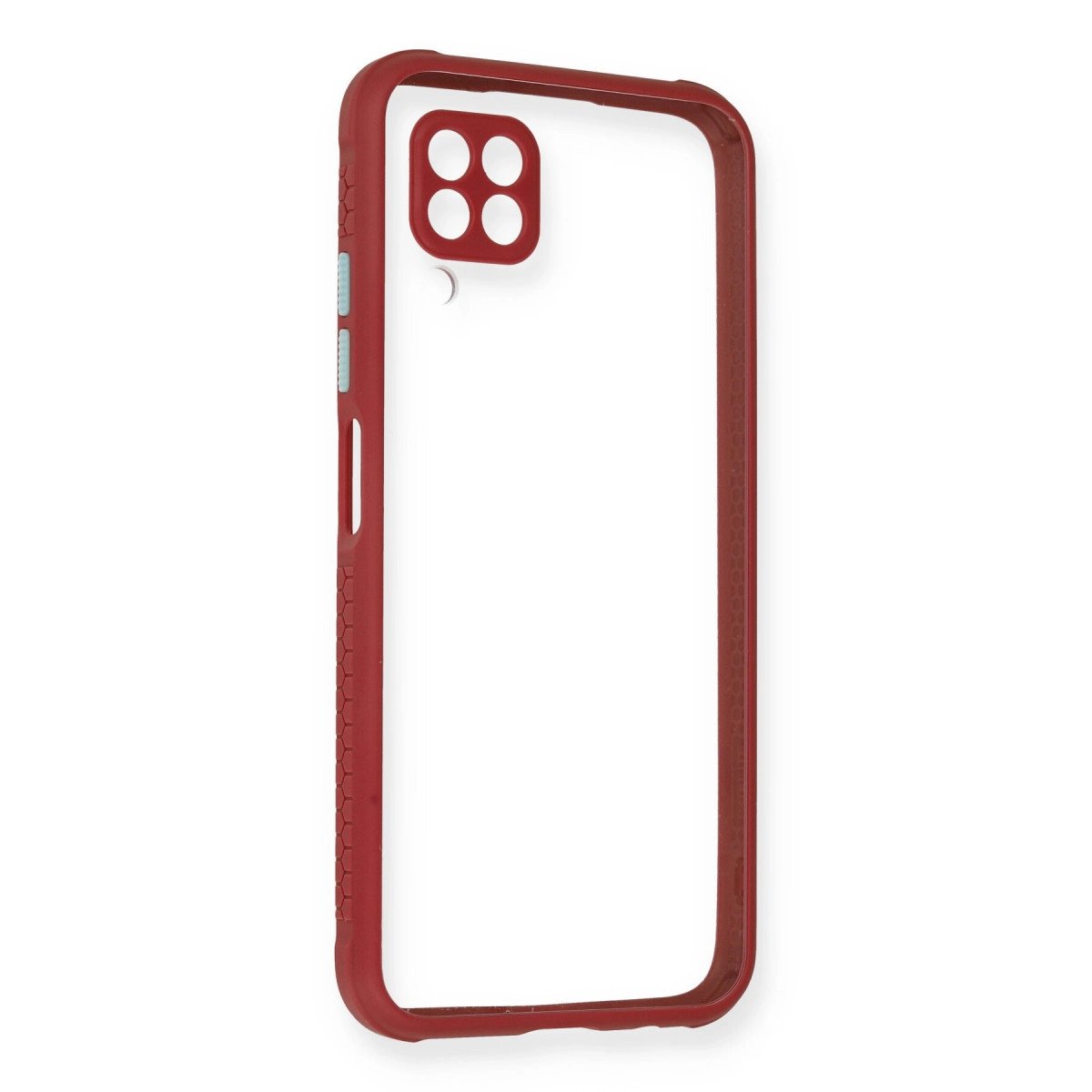 Huawei P40 Lite Kılıf Miami Şeffaf Silikon - Fuşya Huawei P40 Lite Kılıf Miami Şeffaf Silikon - Fuşya