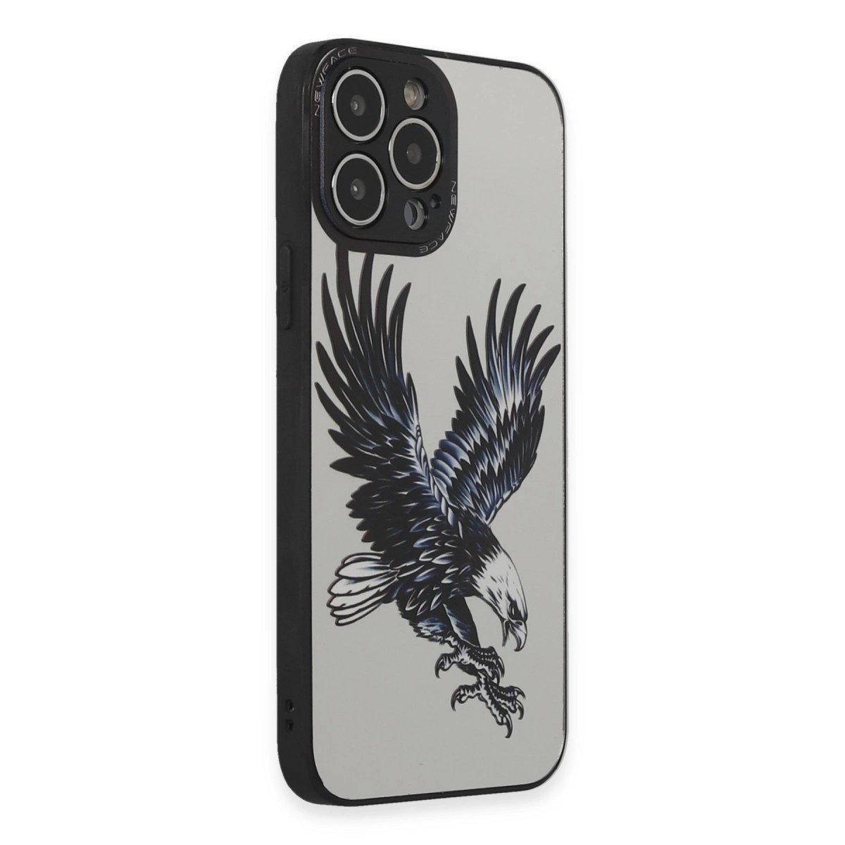 İphone 14 Pro Kılıf Mirror Desenli Kapak - Mirror - 1 İphone 14 Pro Kılıf Mirror Desenli Kapak - Mirror - 1