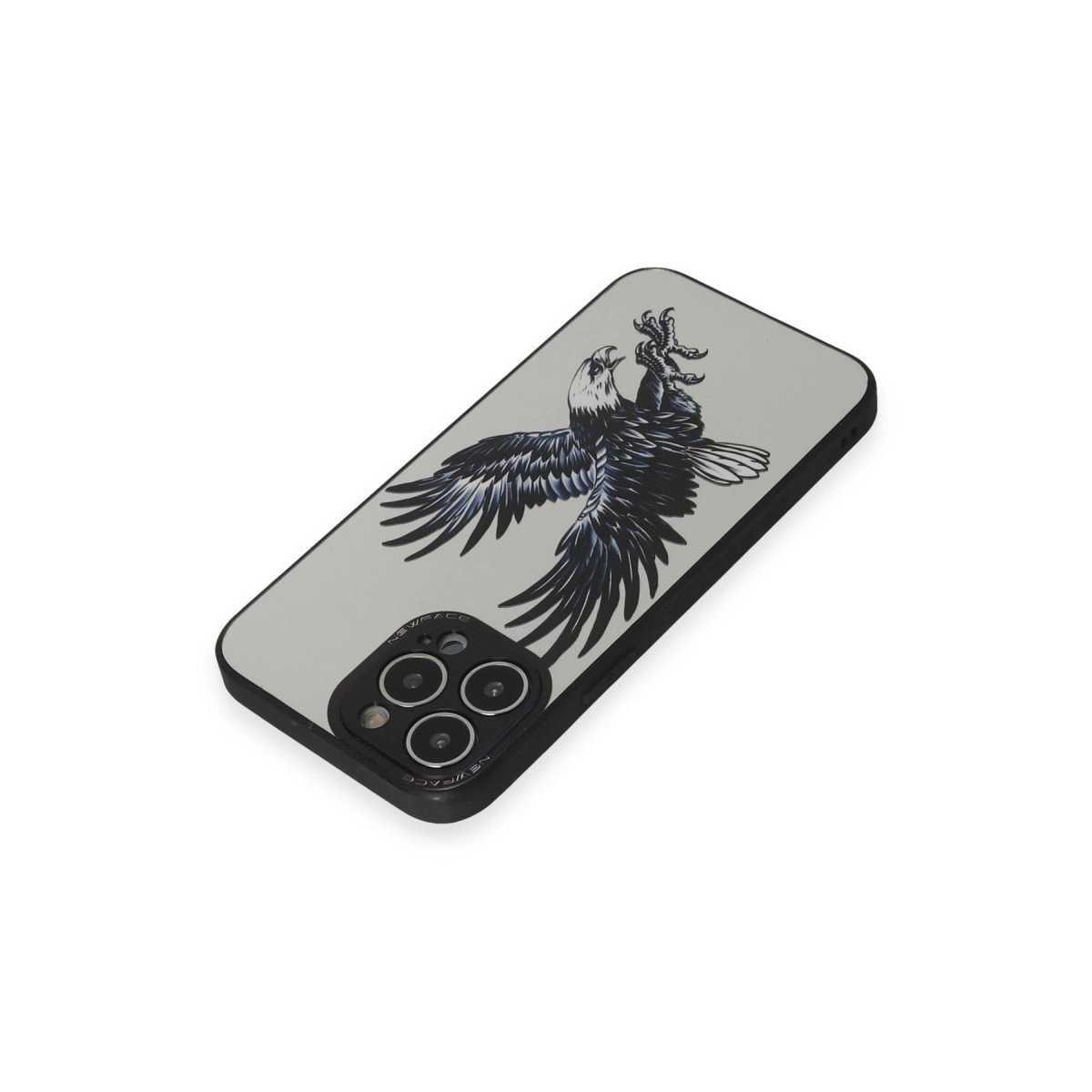 İphone 14 Pro Kılıf Mirror Desenli Kapak - Mirror - 1 İphone 14 Pro Kılıf Mirror Desenli Kapak - Mirror - 1