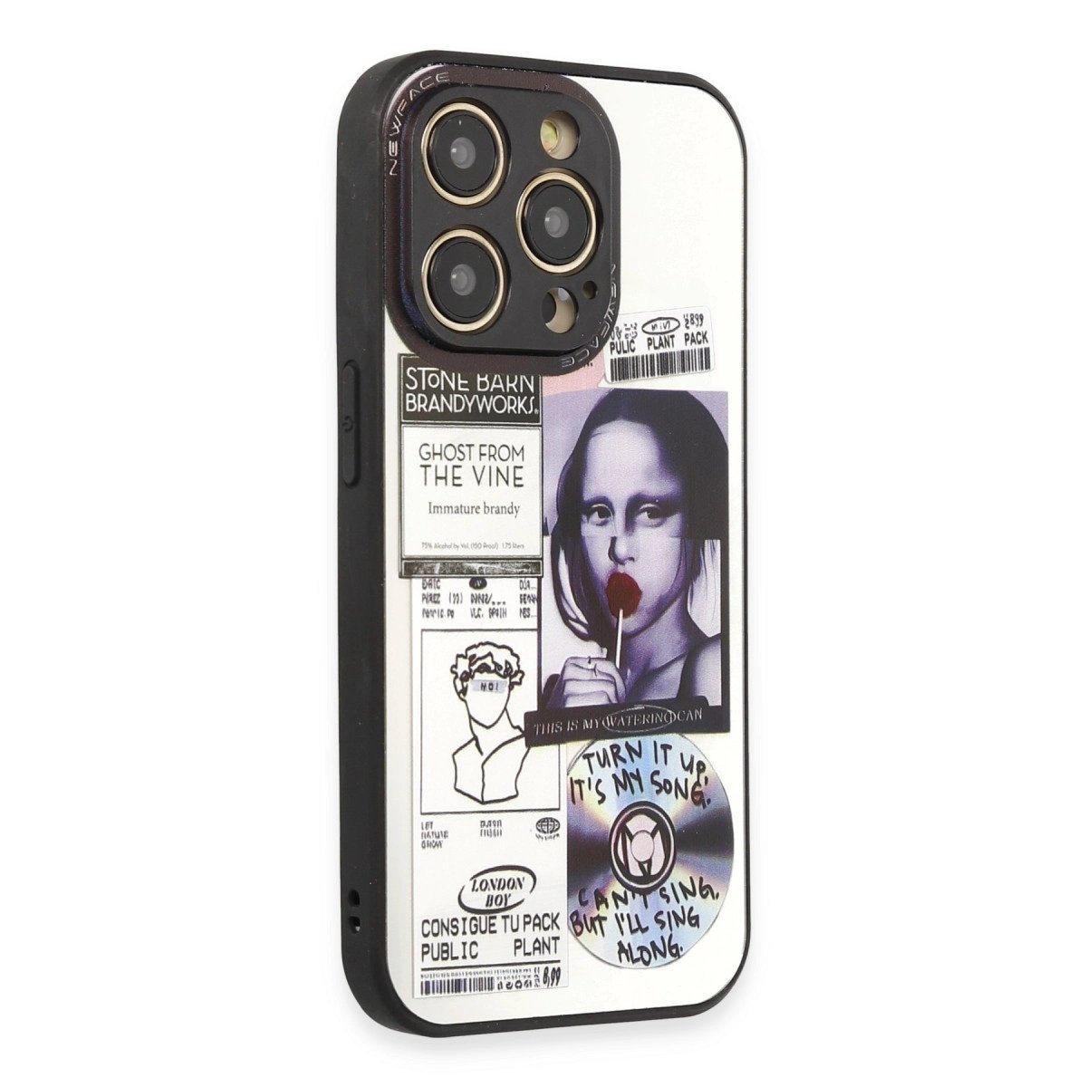 İphone 14 Pro Kılıf Mirror Desenli Kapak - Mirror - 2 İphone 14 Pro Kılıf Mirror Desenli Kapak - Mirror - 2