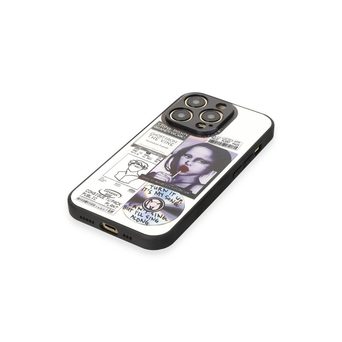 İphone 14 Pro Kılıf Mirror Desenli Kapak - Mirror - 2 İphone 14 Pro Kılıf Mirror Desenli Kapak - Mirror - 2