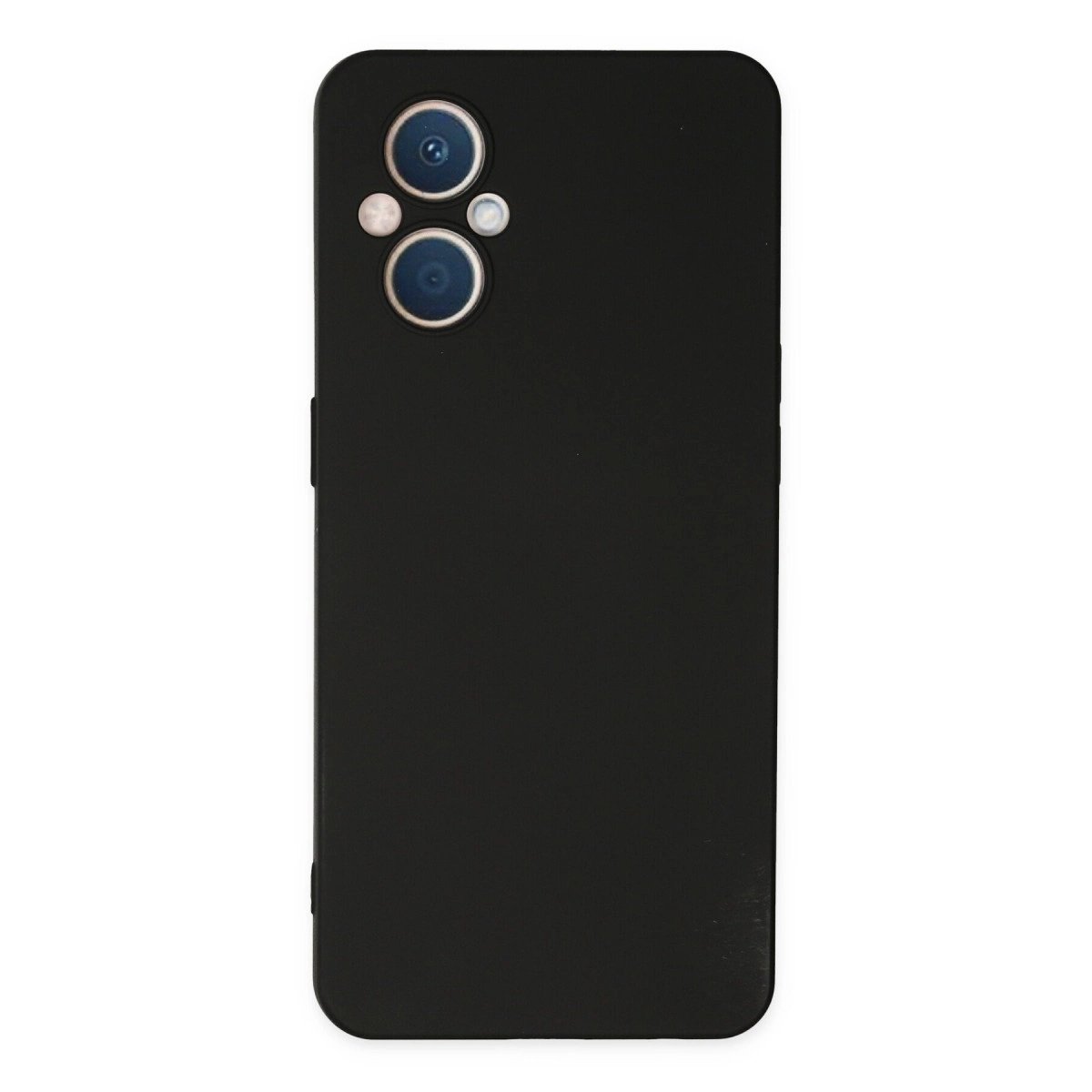 Oppo Reno 7 Lite Kılıf Nano İçi Kadife Silikon - Siyah Oppo Reno 7 Lite Kılıf Nano İçi Kadife Silikon - Siyah