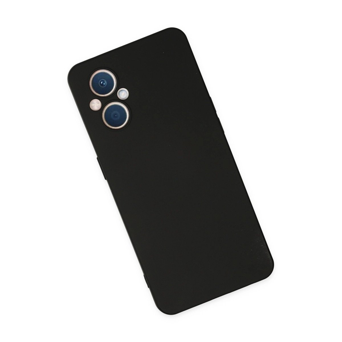 Oppo Reno 7 Lite Kılıf Nano İçi Kadife Silikon - Siyah Oppo Reno 7 Lite Kılıf Nano İçi Kadife Silikon - Siyah