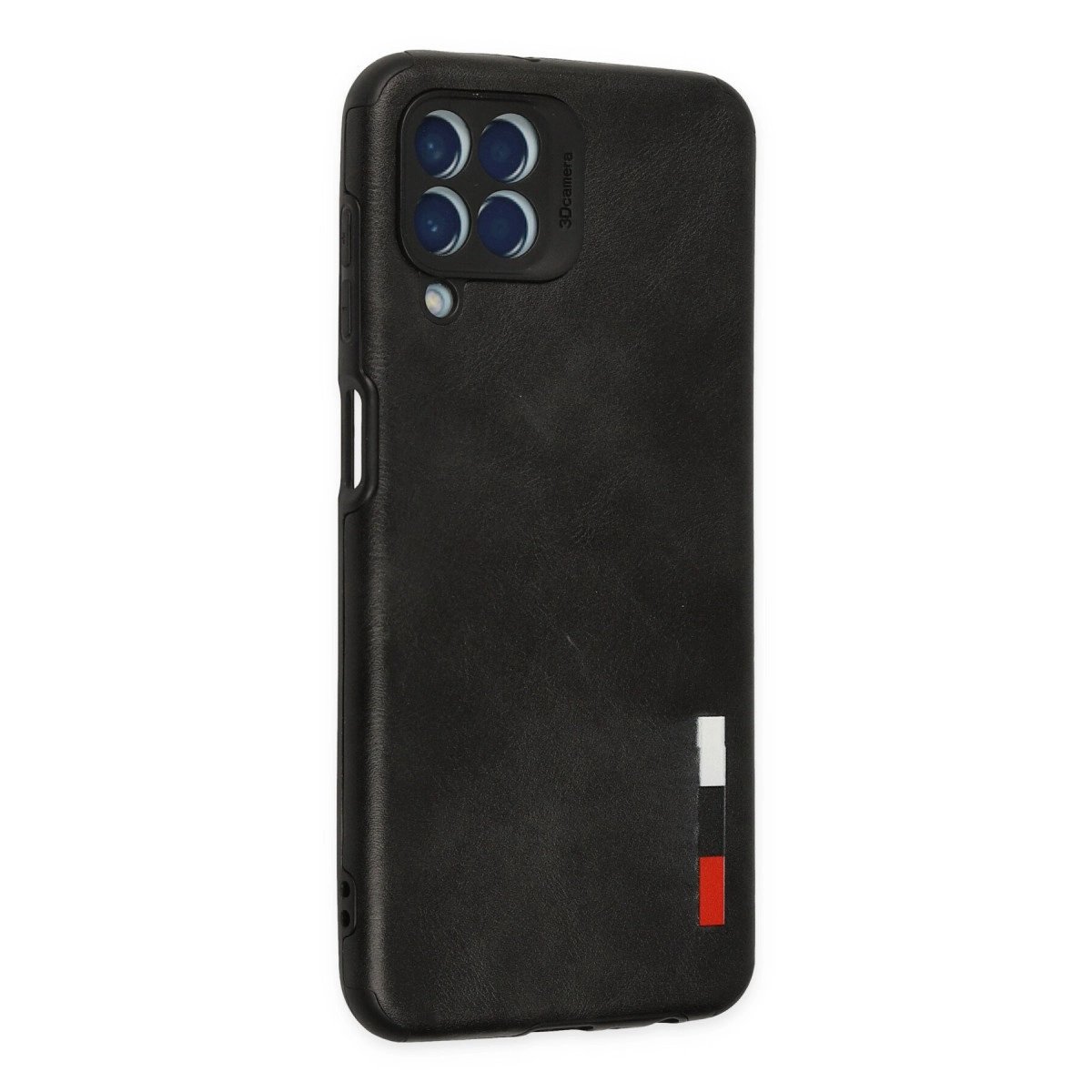 Samsung Galaxy M33 Kılıf Loop Deri Silikon - Siyah