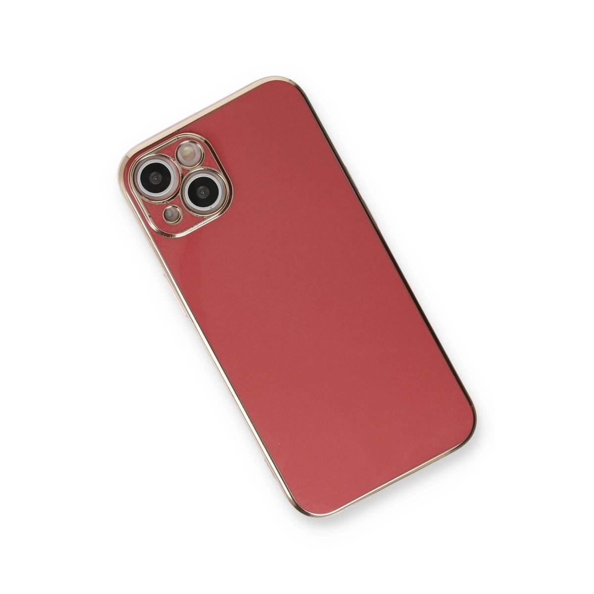 İphone 13 Kılıf Volet Silikon - Kırmızı İphone 13 Kılıf Volet Silikon - Kırmızı