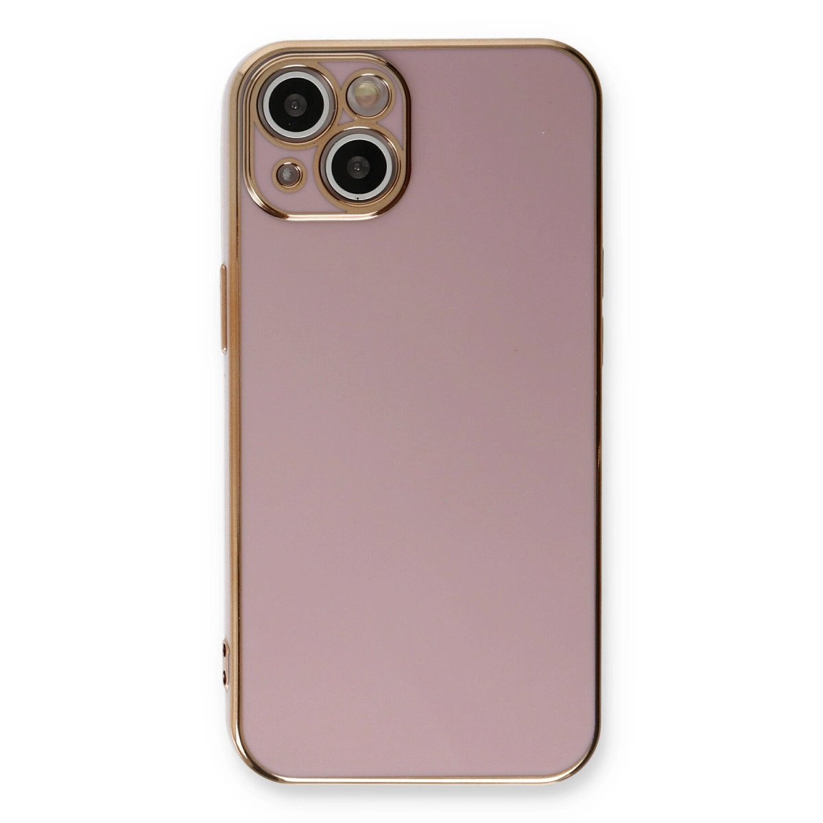 İphone 13 Kılıf Volet Silikon - Mor