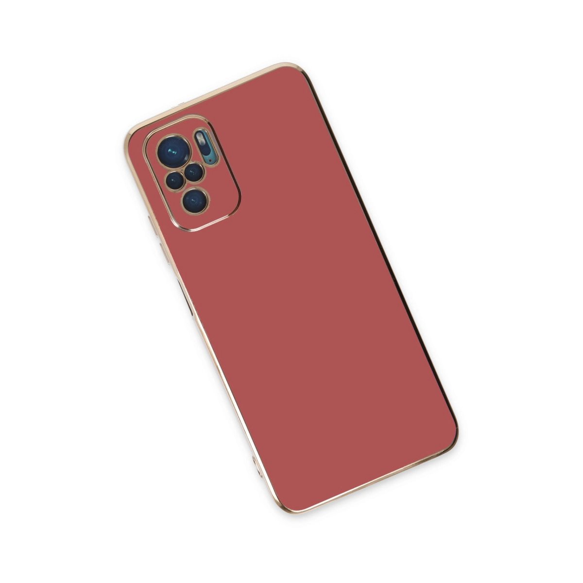 Xiaomi Redmi Note 10 Kılıf Volet Silikon - Kırmızı Xiaomi Redmi Note 10 Kılıf Volet Silikon - Kırmızı