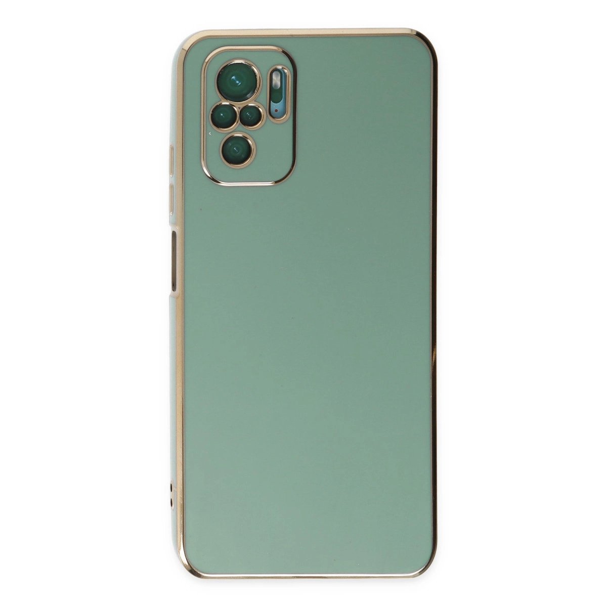 Xiaomi Redmi Note 10 Kılıf Volet Silikon - Açık Yeşil Xiaomi Redmi Note 10 Kılıf Volet Silikon - Açık Yeşil