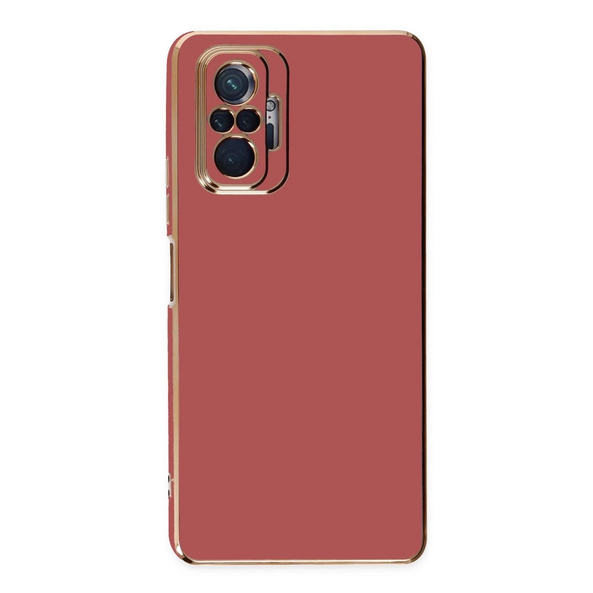 Xiaomi Redmi Note 10 Pro Kılıf Volet Silikon - Kırmızı Xiaomi Redmi Note 10 Pro Kılıf Volet Silikon - Kırmızı