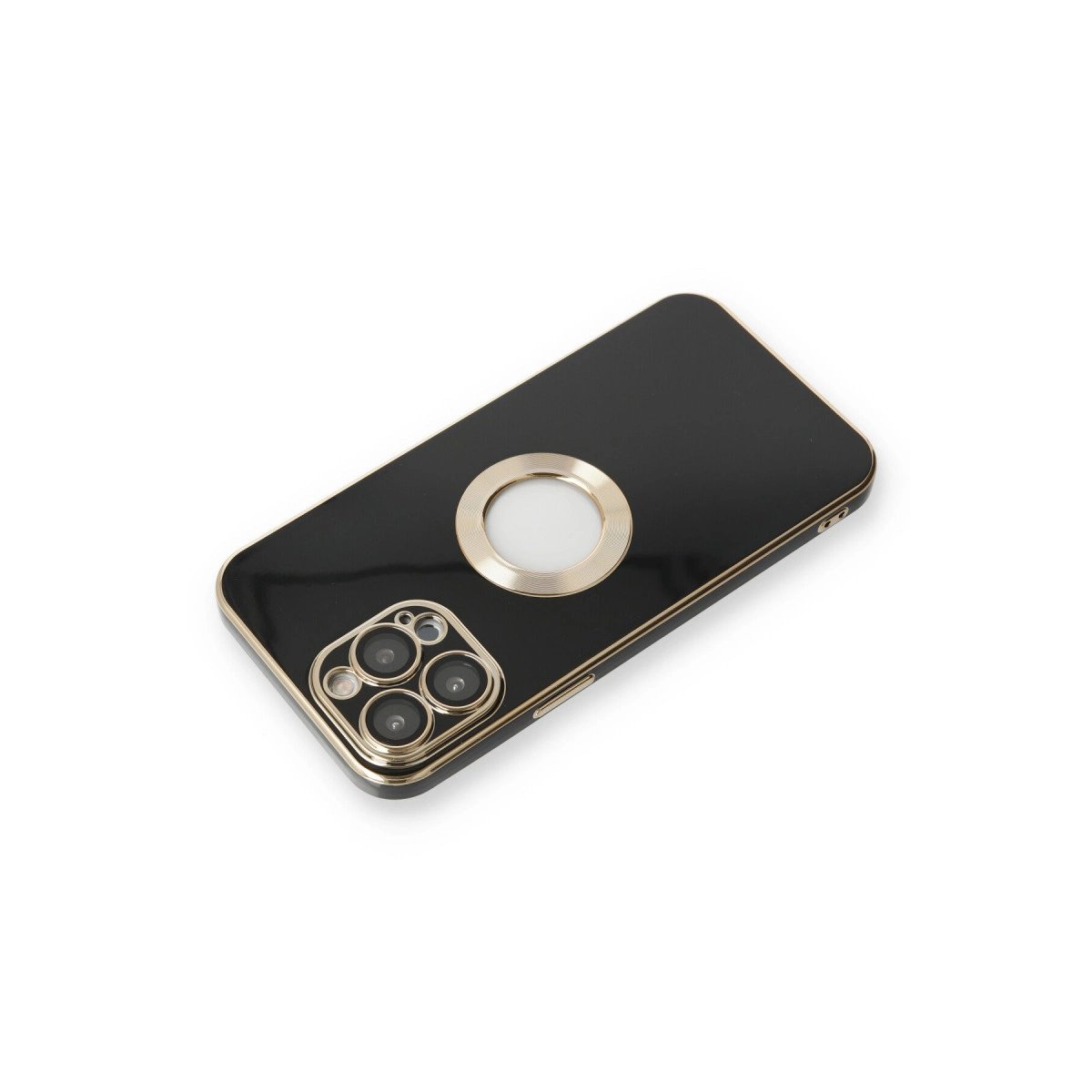 İphone 13 Pro Max Kılıf Store Silikon - Siyah