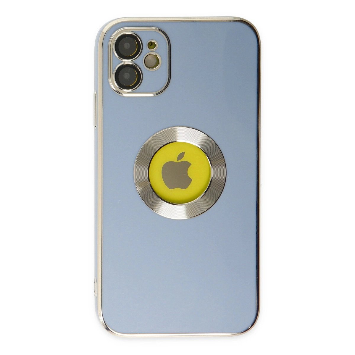 İphone 12 Kılıf Store Silikon - Sierra Blue