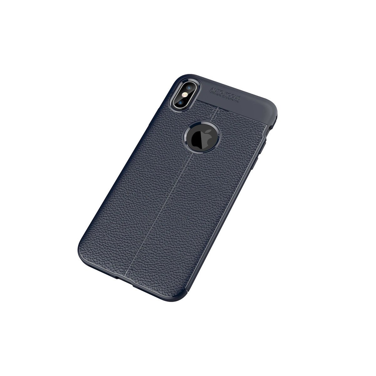 İphone Xs Max Kılıf Auto Focus Kapak - Lacivert İphone Xs Max Kılıf Auto Focus Kapak - Lacivert