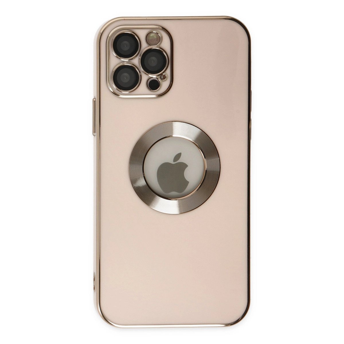 İphone 12 Pro Kılıf Store Silikon - Pembe İphone 12 Pro Kılıf Store Silikon - Pembe