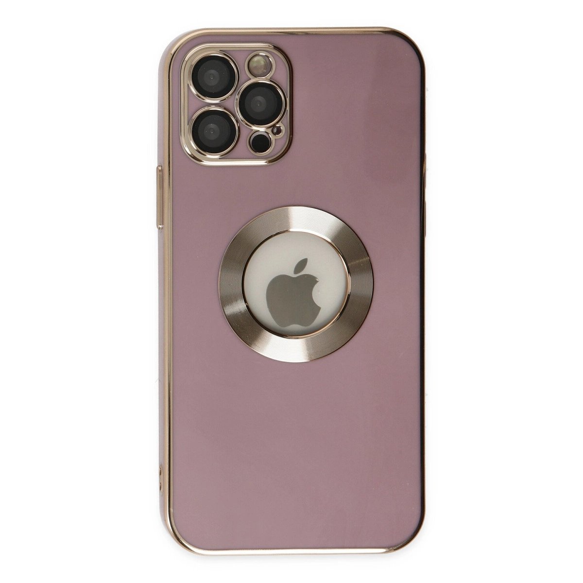 İphone 12 Pro Kılıf Store Silikon - Mor İphone 12 Pro Kılıf Store Silikon - Mor