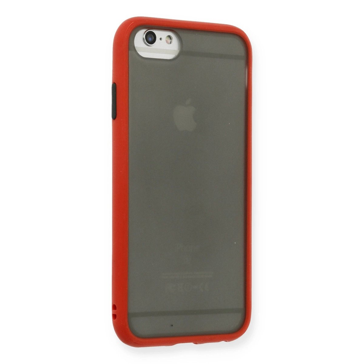 İphone 6 Kılıf Montreal Silikon Kapak - Kırmızı İphone 6 Kılıf Montreal Silikon Kapak - Kırmızı