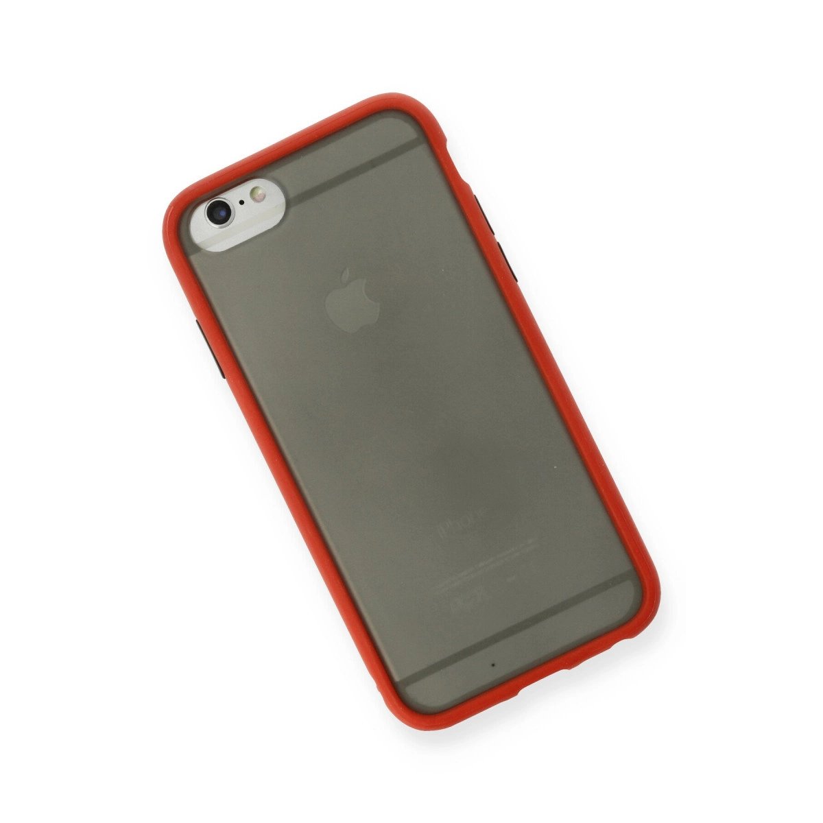 İphone 6 Kılıf Montreal Silikon Kapak - Kırmızı İphone 6 Kılıf Montreal Silikon Kapak - Kırmızı