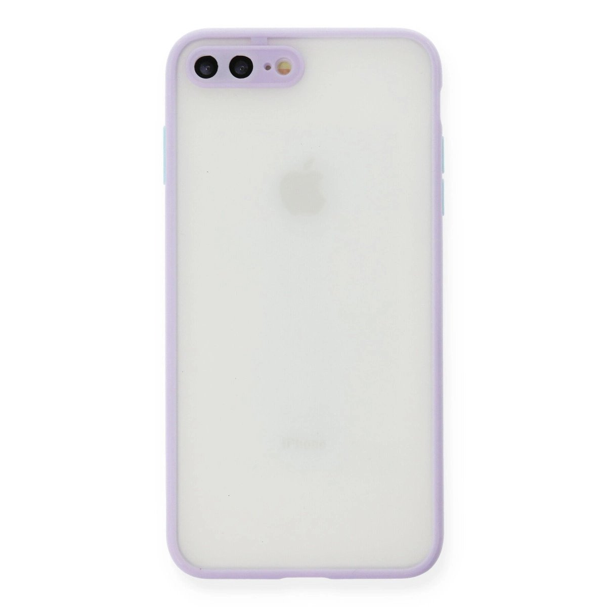 İphone 7 Plus Kılıf Montreal Silikon Kapak - Mor