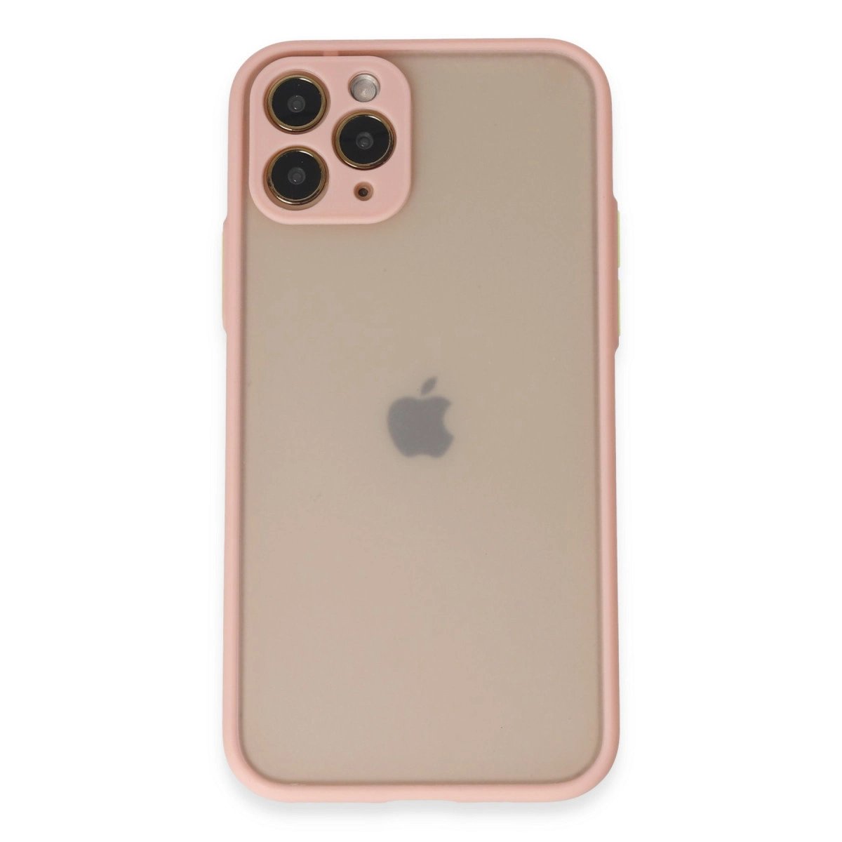 İphone 11 Pro Kılıf Montreal Silikon Kapak - Pembe İphone 11 Pro Kılıf Montreal Silikon Kapak - Pembe