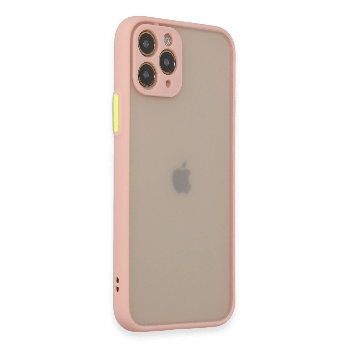 İphone 11 Pro Kılıf Montreal Silikon Kapak - Pembe İphone 11 Pro Kılıf Montreal Silikon Kapak - Pembe