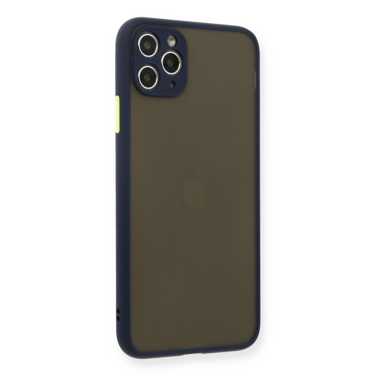 İphone 11 Pro Max Kılıf Montreal Silikon Kapak - Lacivert İphone 11 Pro Max Kılıf Montreal Silikon Kapak - Lacivert