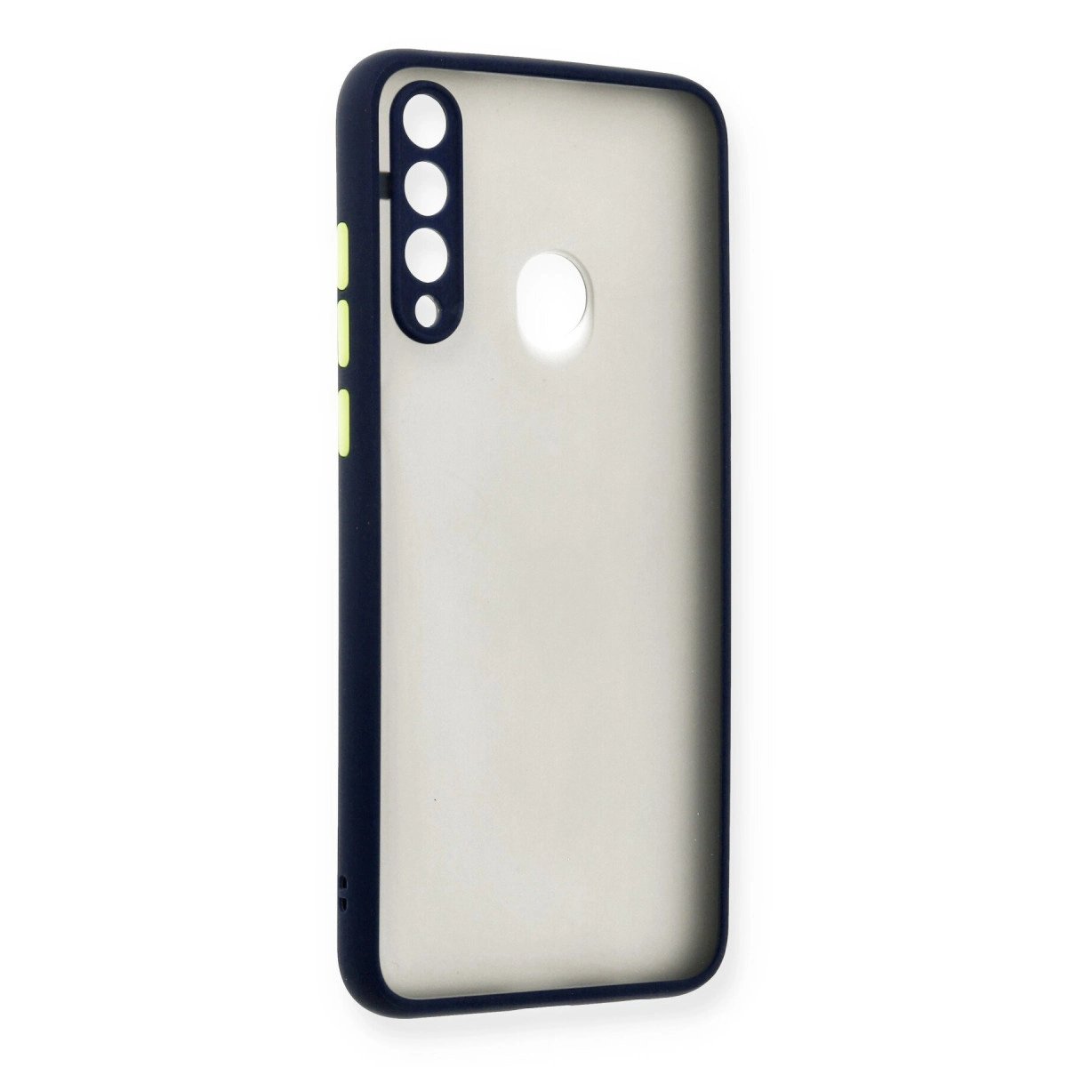Huawei Y6p Kılıf Montreal Silikon Kapak - Lacivert Huawei Y6p Kılıf Montreal Silikon Kapak - Lacivert