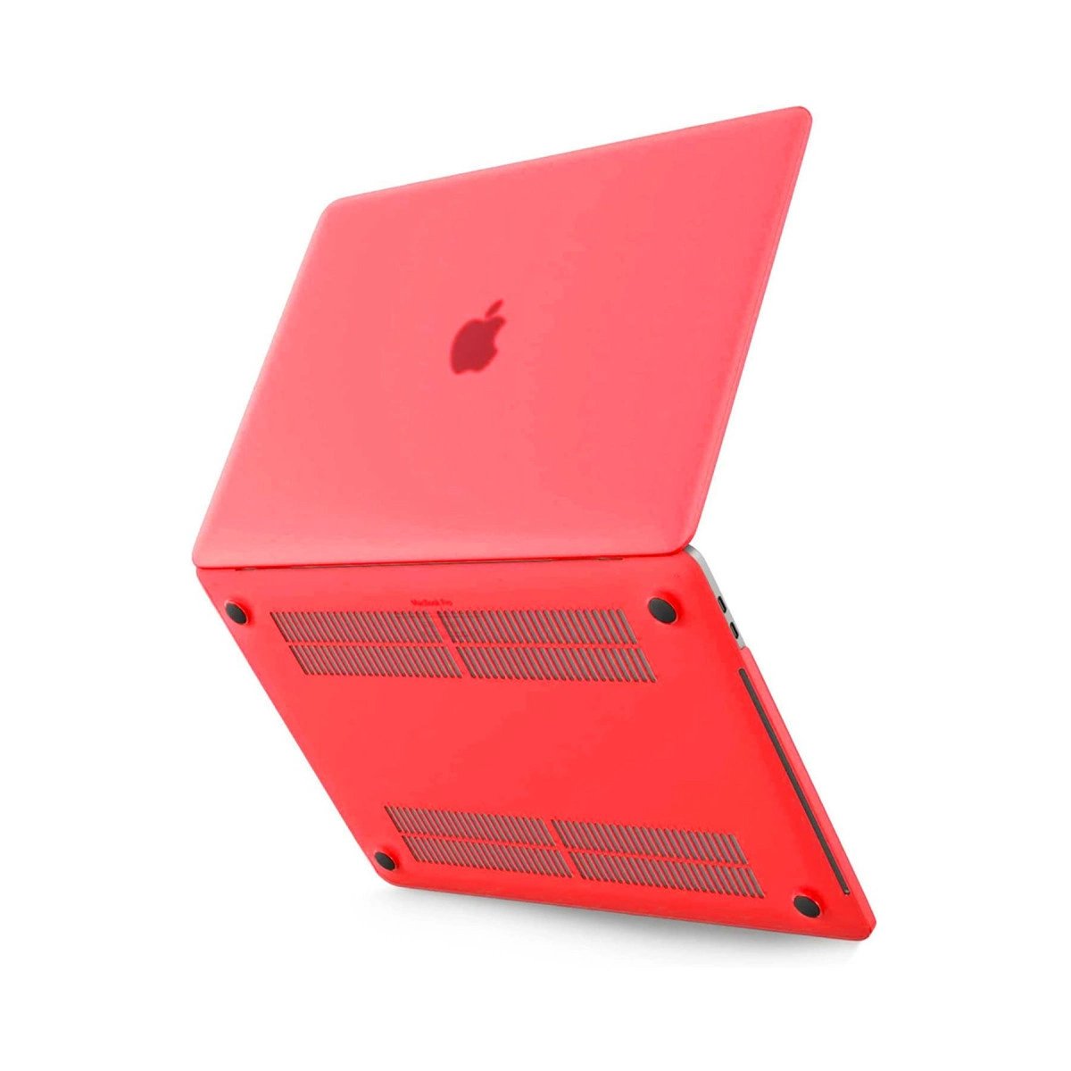 Macbook Pro 13 2020 Macbook Buzlu Kapak - Kırmızı