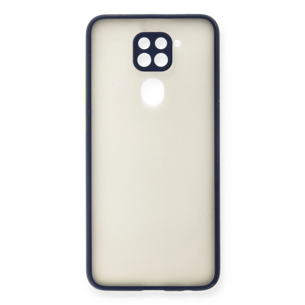 Xiaomi Redmi Note 9 Kılıf Montreal Silikon Kapak - Lacivert Xiaomi Redmi Note 9 Kılıf Montreal Silikon Kapak - Lacivert