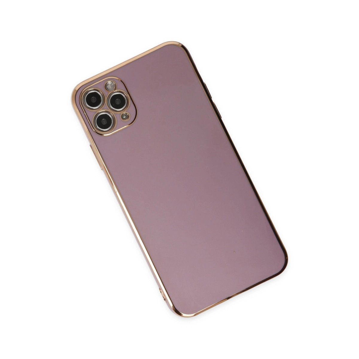 İphone 11 Pro Max Kılıf Volet Silikon - Mor İphone 11 Pro Max Kılıf Volet Silikon - Mor