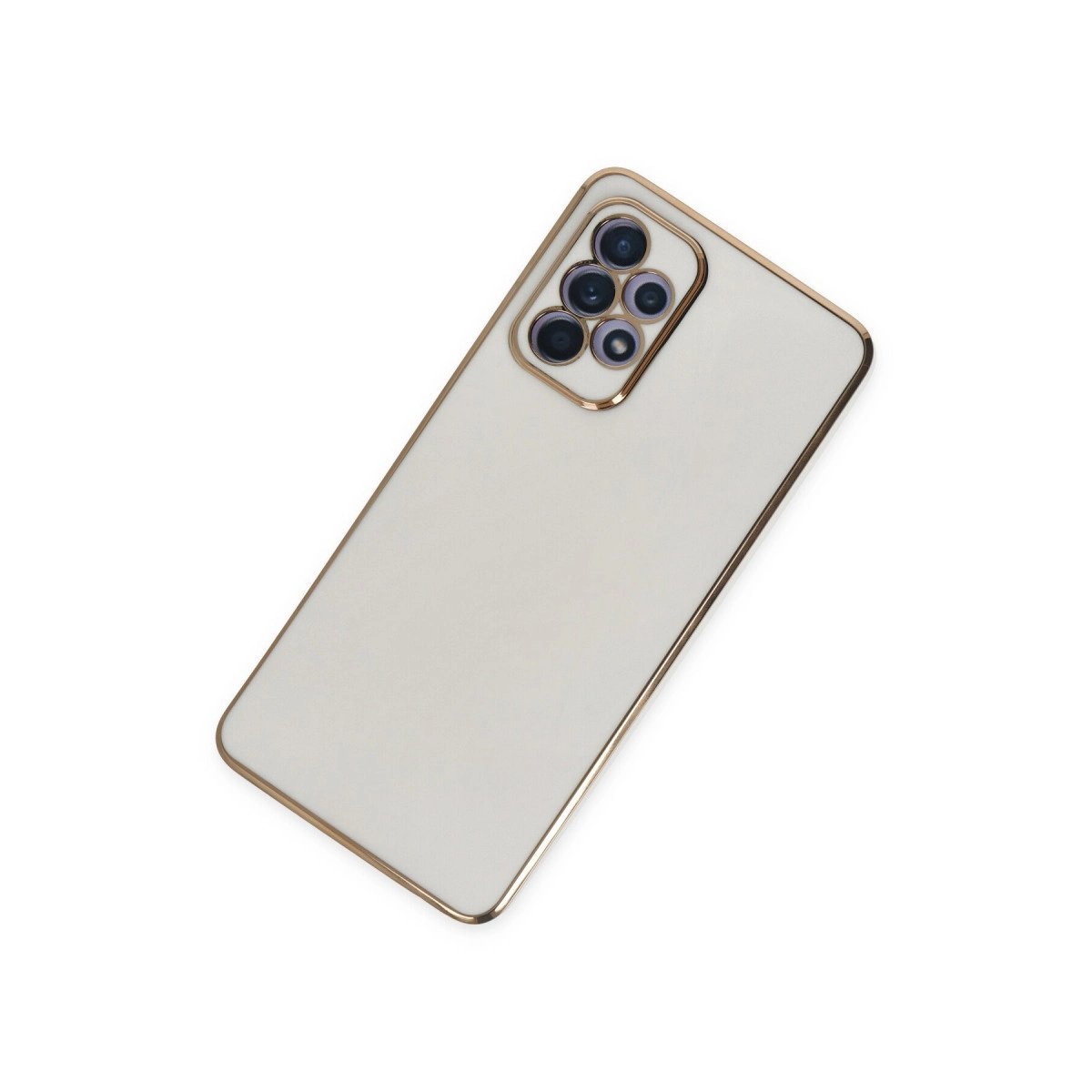 Samsung Galaxy A52 Kılıf Volet Silikon - Beyaz Samsung Galaxy A52 Kılıf Volet Silikon - Beyaz