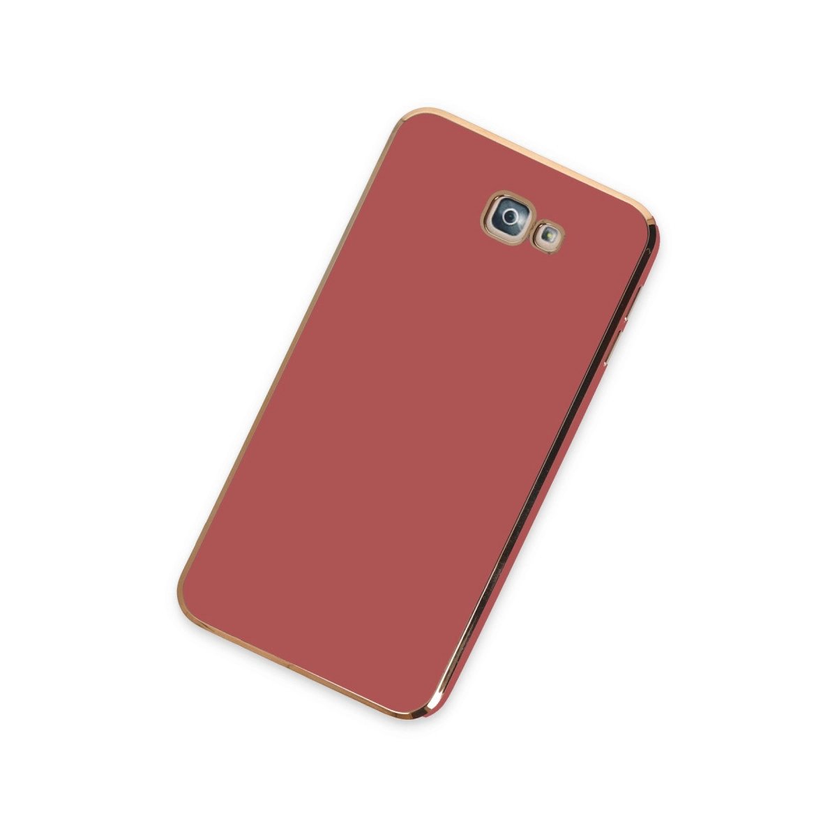 Samsung Galaxy J7 Prime Kılıf Volet Silikon - Kırmızı Samsung Galaxy J7 Prime Kılıf Volet Silikon - Kırmızı