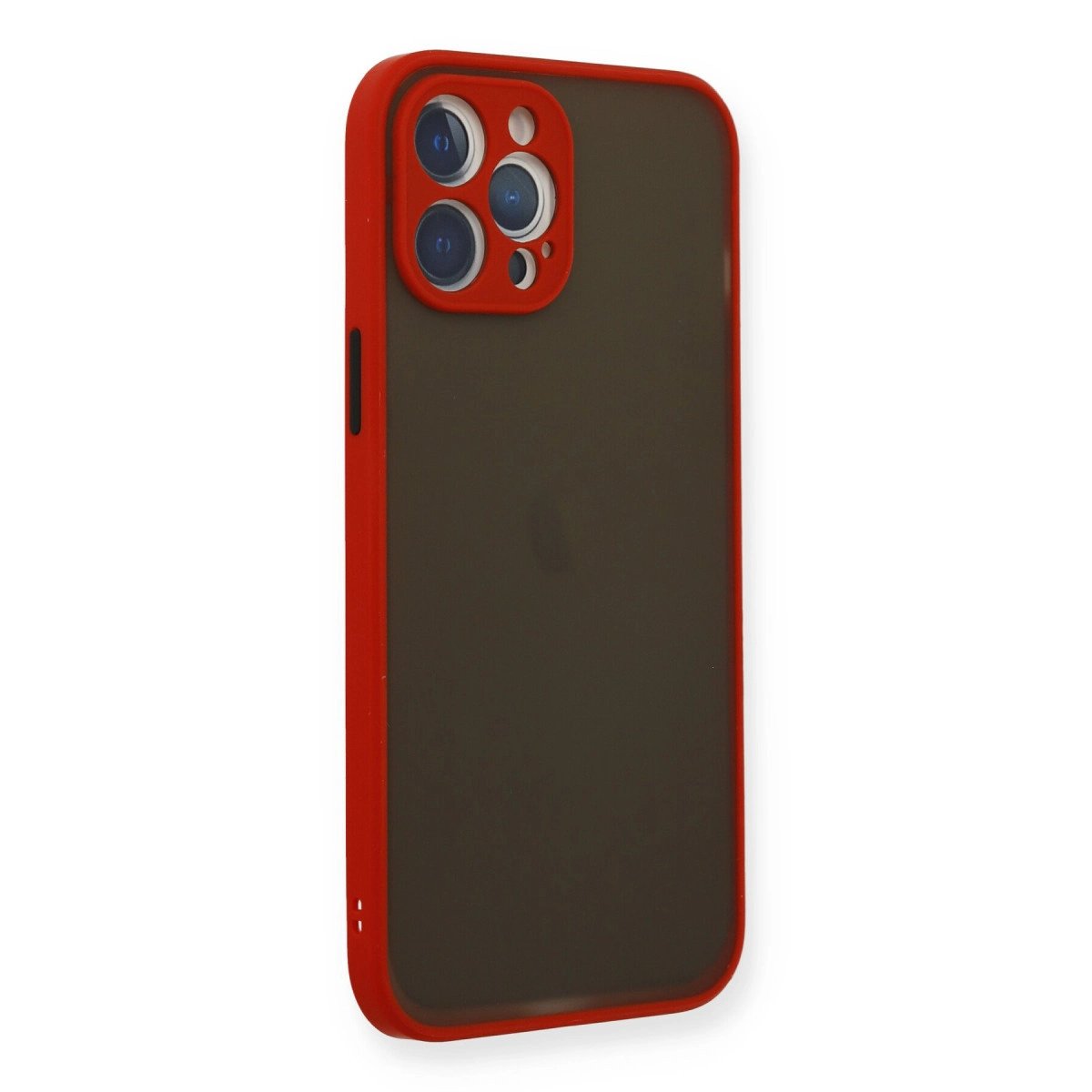 İphone 12 Pro Kılıf Montreal Silikon Kapak - Kırmızı İphone 12 Pro Kılıf Montreal Silikon Kapak - Kırmızı