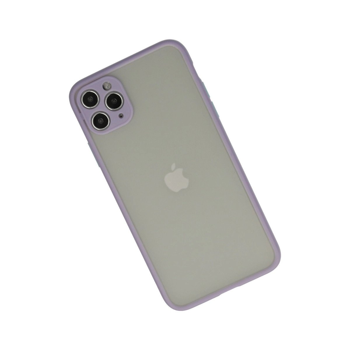 İphone 12 Pro Kılıf Montreal Silikon Kapak - Mor