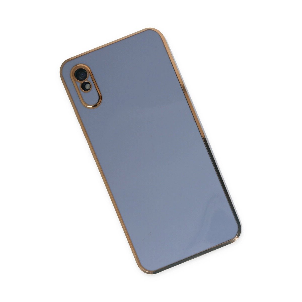 Xiaomi Redmi 9a Kılıf Volet Silikon - Mavi Xiaomi Redmi 9a Kılıf Volet Silikon - Mavi