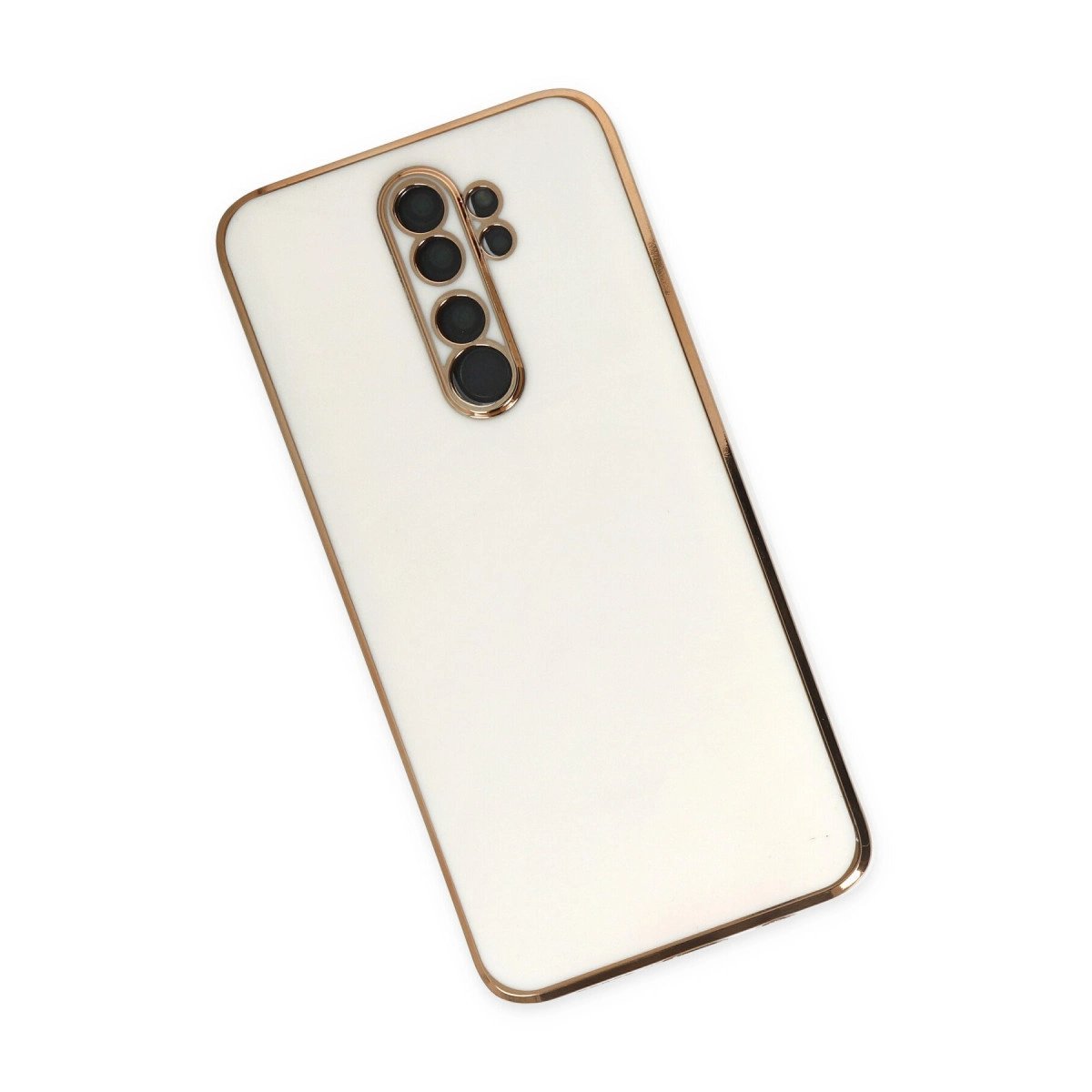Xiaomi Redmi Note 8 Pro Kılıf Volet Silikon - Beyaz