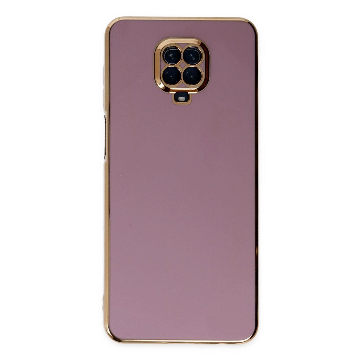 Xiaomi Redmi Note 9 Pro Kılıf Volet Silikon - Mor Xiaomi Redmi Note 9 Pro Kılıf Volet Silikon - Mor