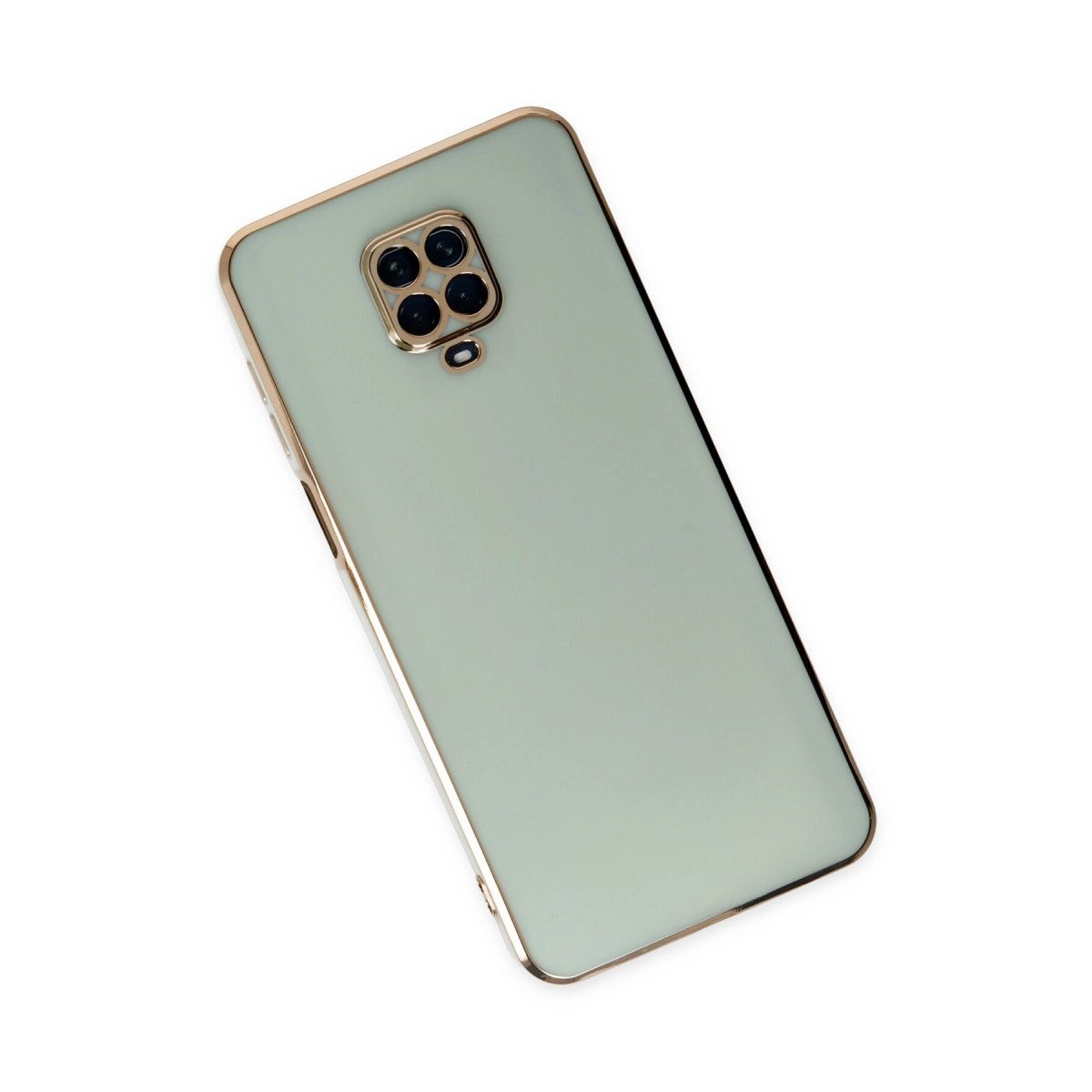 Xiaomi Redmi Note 9 Pro Kılıf Volet Silikon - Açık Yeşil Xiaomi Redmi Note 9 Pro Kılıf Volet Silikon - Açık Yeşil