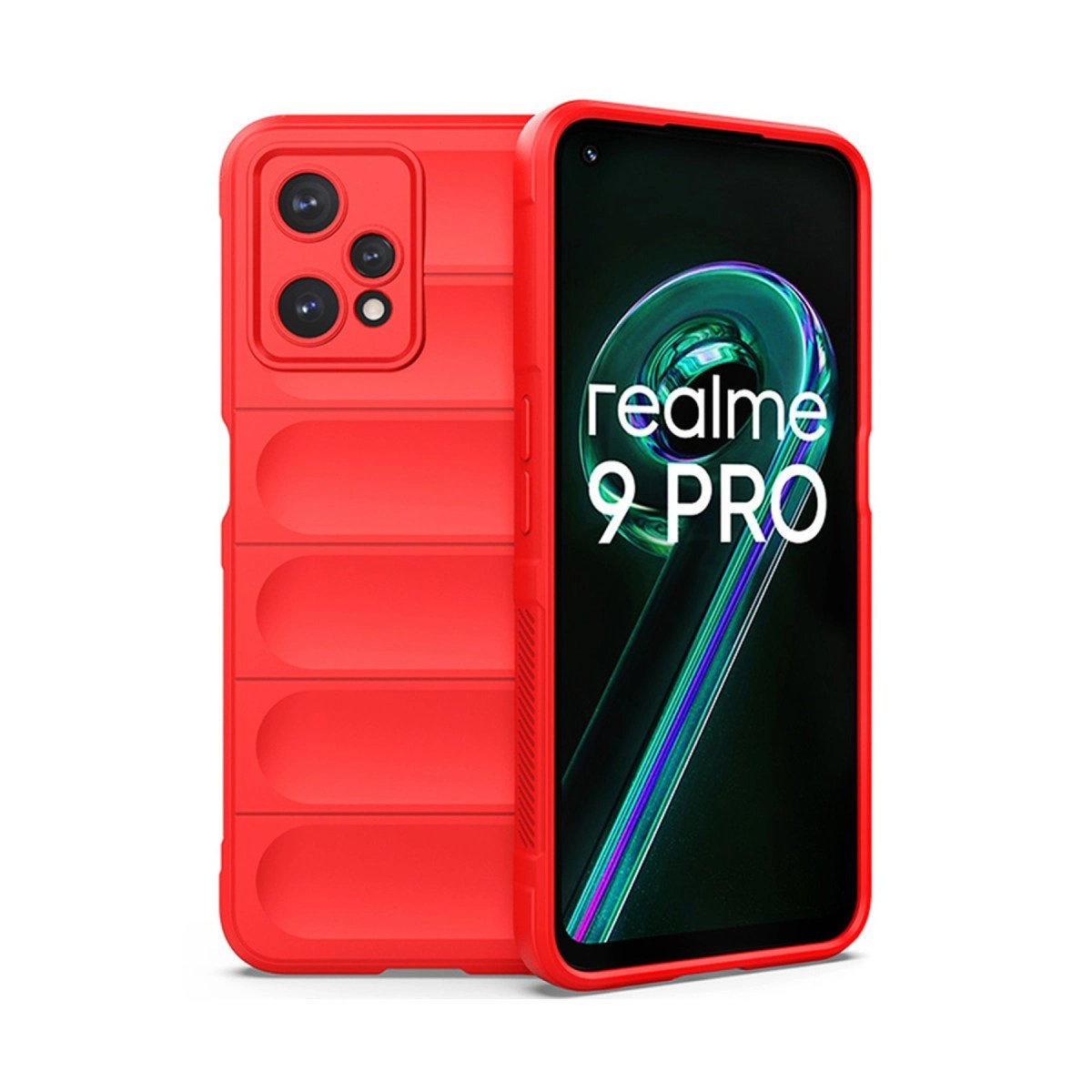 Realme 9 Pro 5g Kılıf Optimum Silikon - Kırmızı Realme 9 Pro 5g Kılıf Optimum Silikon - Kırmızı