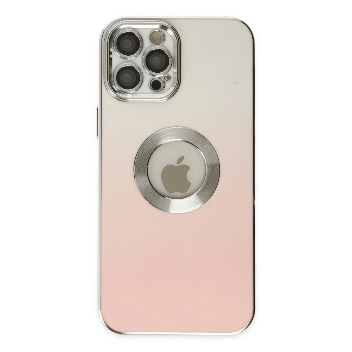 İphone 12 Pro Max Kılıf Best Silikon - Pembe