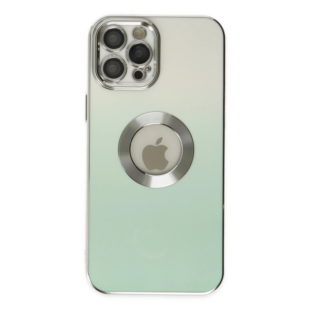 İphone 12 Pro Max Kılıf Best Silikon - Turkuaz