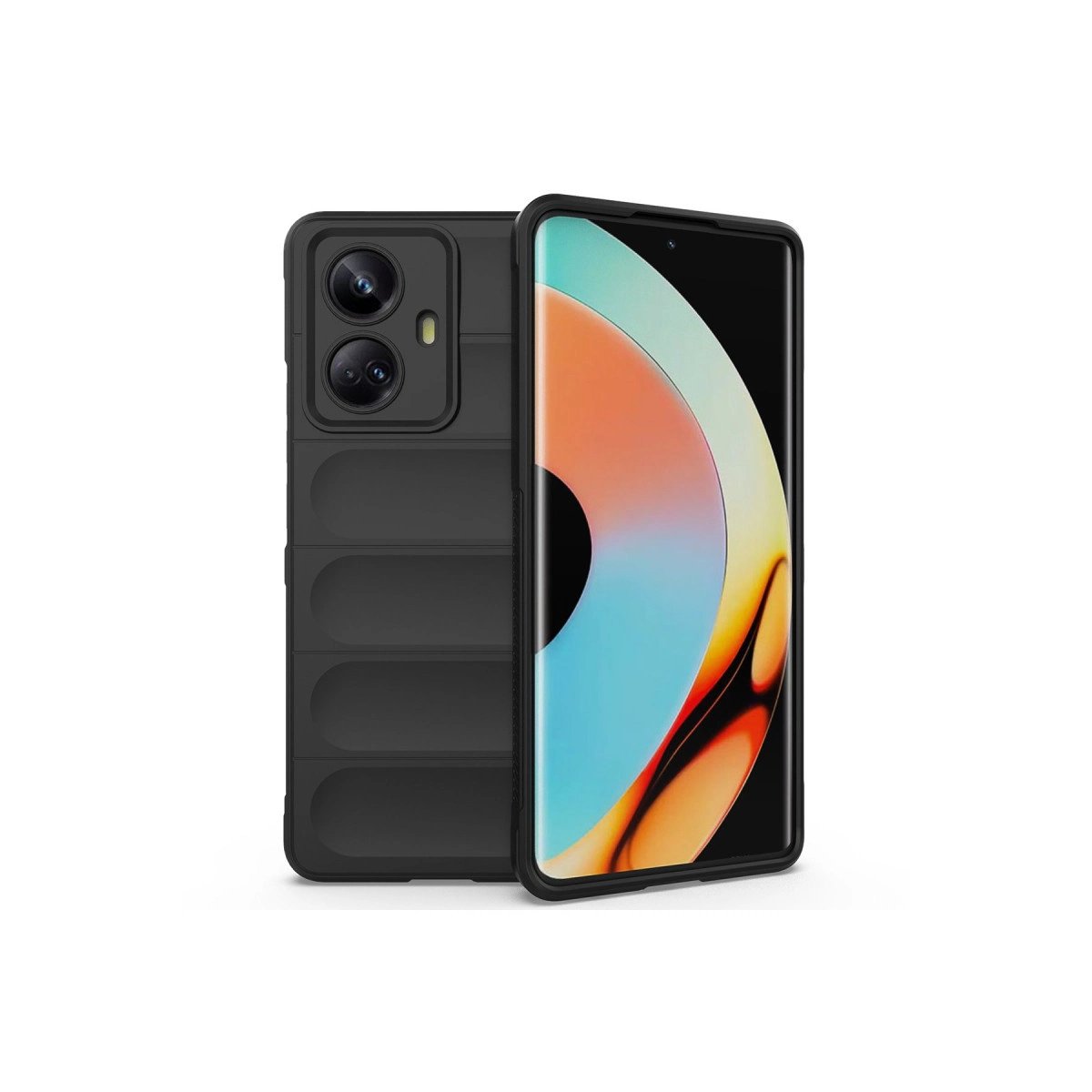 Realme 10 Pro 5g Kılıf Optimum Silikon - Siyah Realme 10 Pro 5g Kılıf Optimum Silikon - Siyah