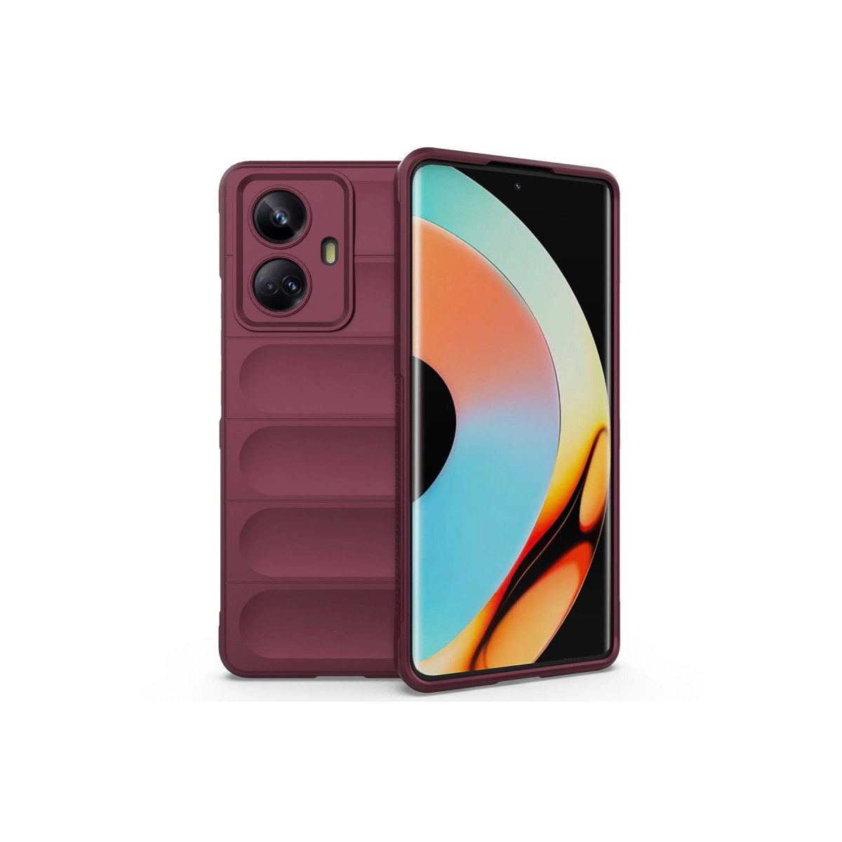 Realme 10 Pro 5g Kılıf Optimum Silikon - Bordo Realme 10 Pro 5g Kılıf Optimum Silikon - Bordo