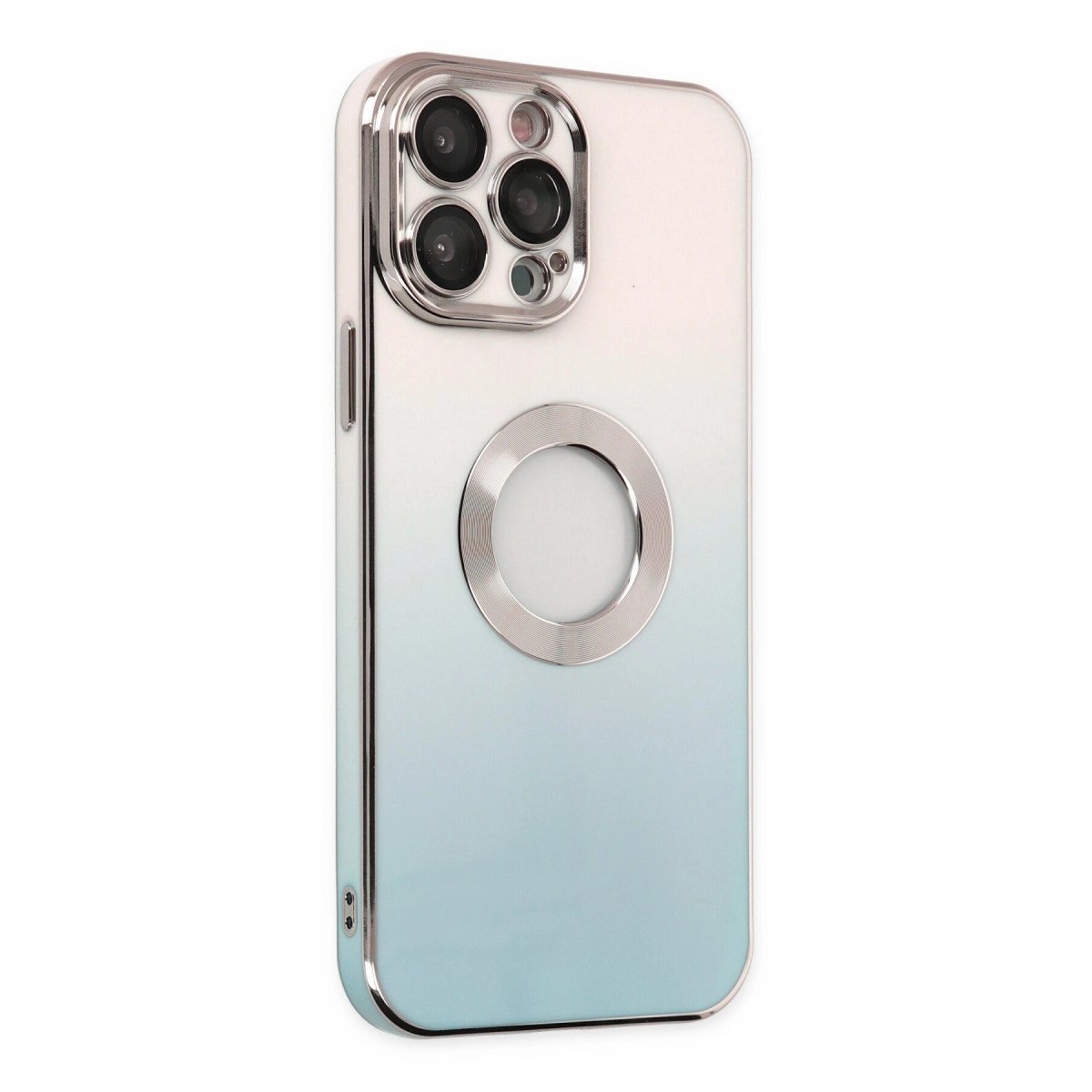 İphone 13 Pro Max Kılıf Best Silikon - Turkuaz