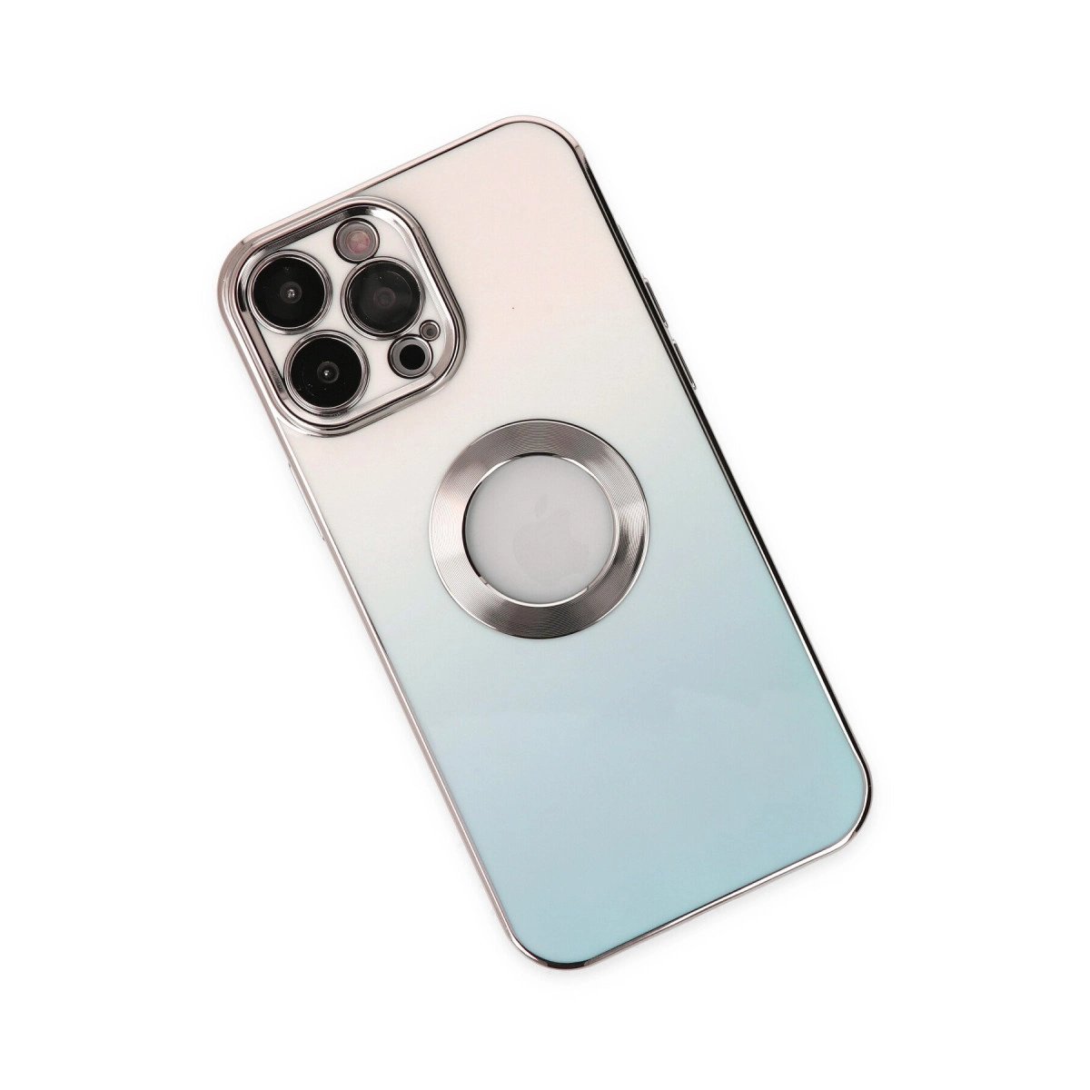 İphone 13 Pro Max Kılıf Best Silikon - Turkuaz