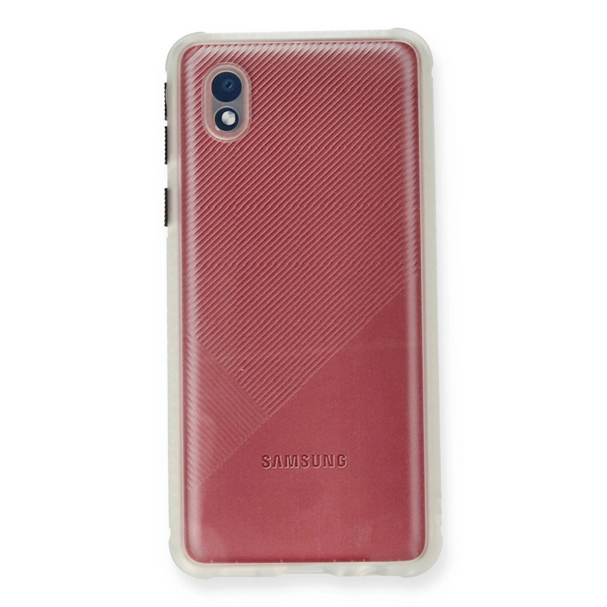 Galaxy A01 Core Kılıf Miami Şeffaf  - Şeffaf