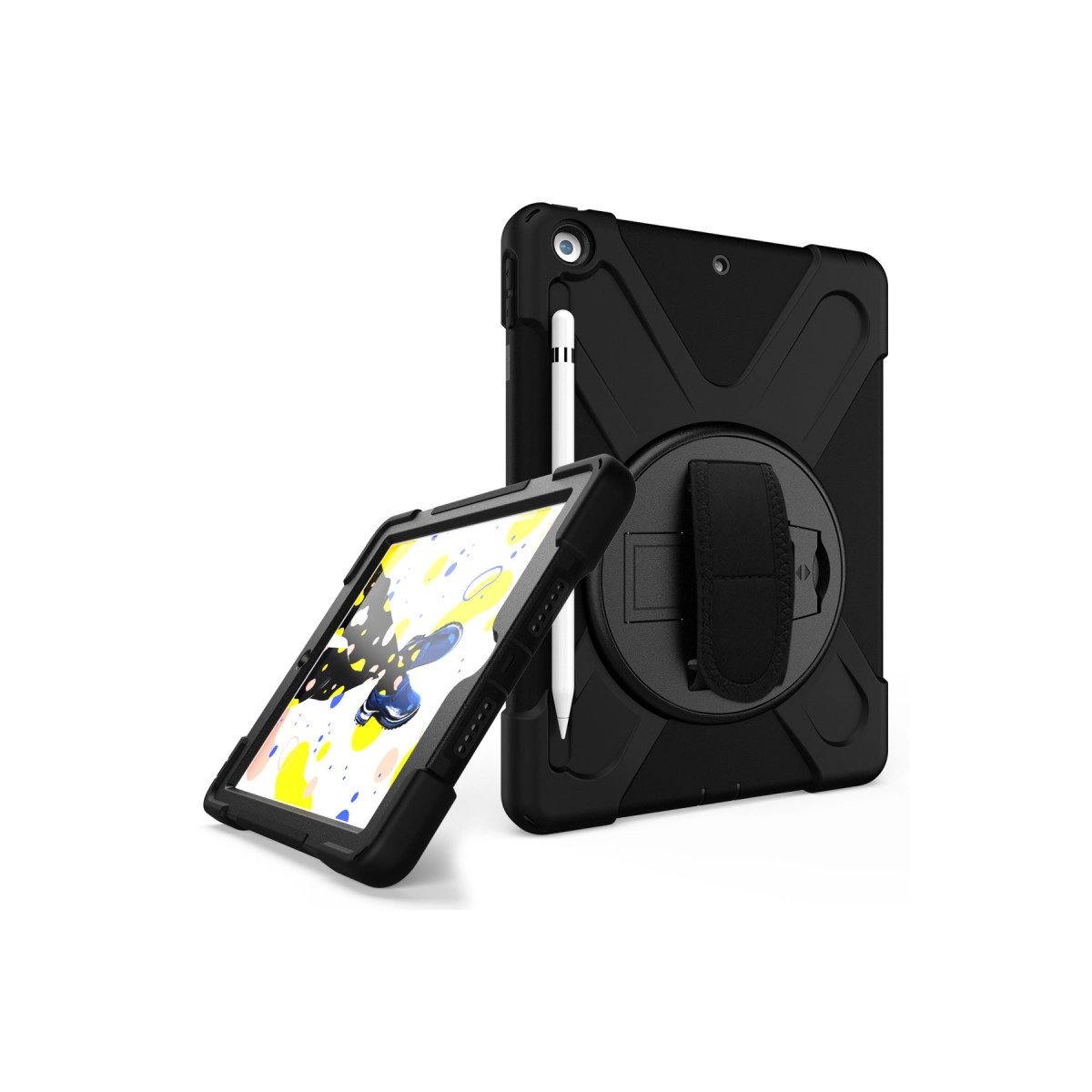İpad 5 Air 9.7 Kılıf Amazing Tablet Kapak - Siyah