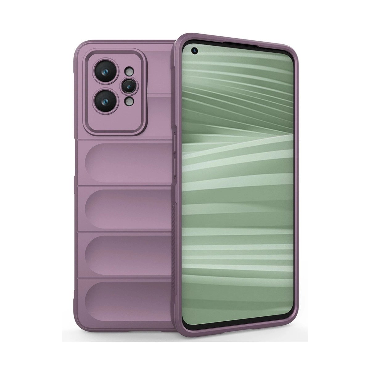 Realme Gt2 Pro 5g Kılıf Optimum Silikon - Mor