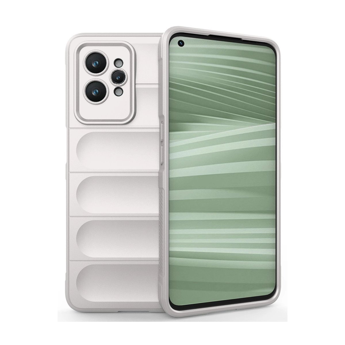 Realme Gt2 Pro 5g Kılıf Optimum Silikon - Krem Realme Gt2 Pro 5g Kılıf Optimum Silikon - Krem