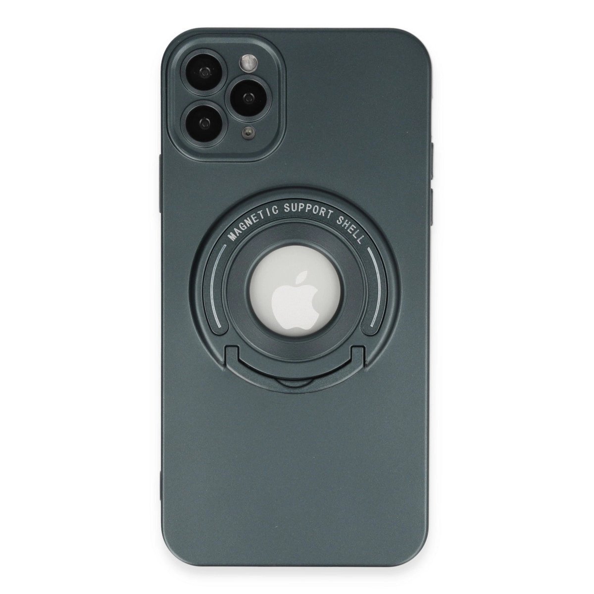 İphone 12 Pro Kılıf Lukka Magneticsafe Kapak - Koyu Yeşil